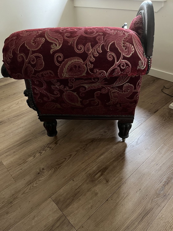 Image 1 of Chaise longue Hollywood Regency