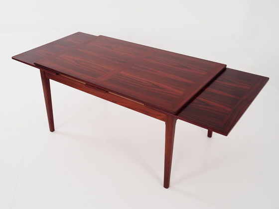 Image 1 of Table en bois de rose, design danois, années 1970, fabricant : Skovby