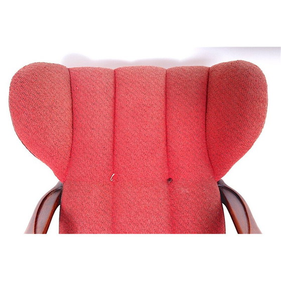 Image 1 of Fauteuil vintage tchécoslovaque en bois, 1920