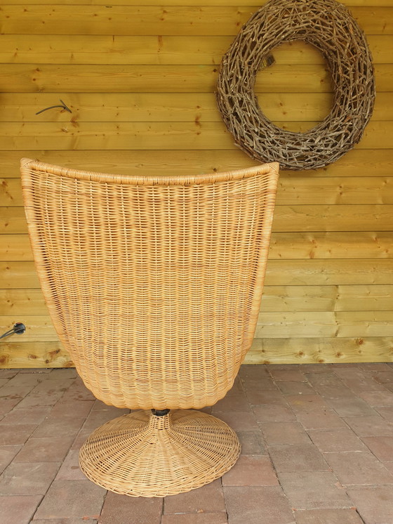 Image 1 of Fauteuil Montis Vintage en osier Gerard Van De Berg Design