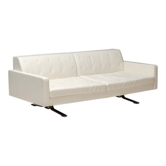 Image 1 of Canapé Kennedee vintage en bois de hêtre par Jean-Marie Massaud pour Poltrona Frau, Italie 2006