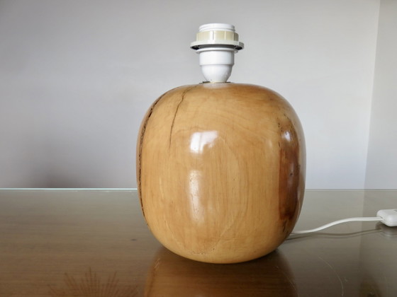 Image 1 of Lampe En Orme, Travail Français, Années 70-80