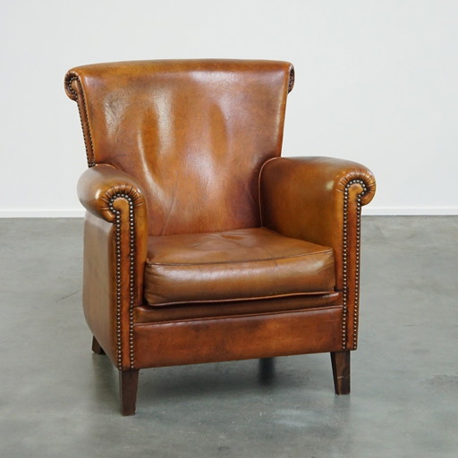 Fauteuil en peau de mouton