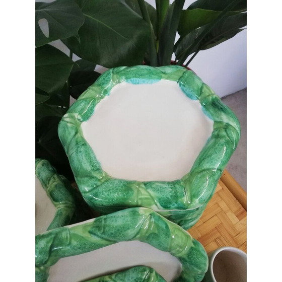 Image 1 of Ensemble de 31 plats et verres tropicaux pour le service vintage italien par Colin Morrow pour Arpex, 1970