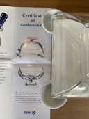 Bořek Šípek Couvercle de fromage en cristal et porcelaine