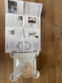 Bořek Šípek Couvercle de fromage en cristal et porcelaine