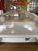 Bořek Šípek Couvercle de fromage en cristal et porcelaine