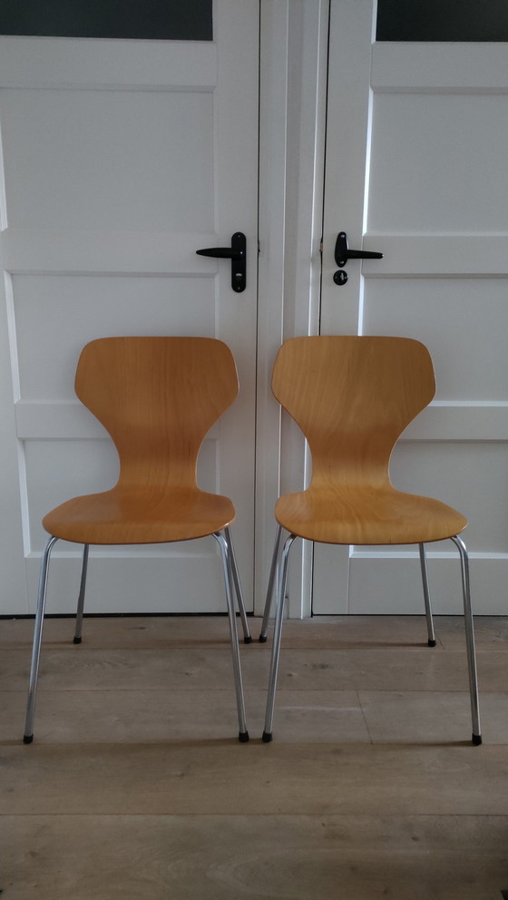 Image 1 of 2 Chaises danoises Des2 Phoenix Danmark Butterfly Chair