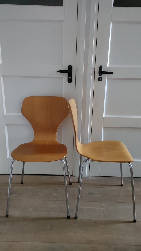Image 1 of 2 Chaises danoises Des2 Phoenix Danmark Butterfly Chair