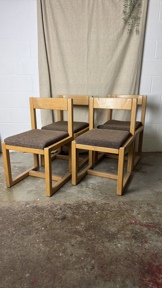 Image 1 of 4X Architectural Sleek Chair