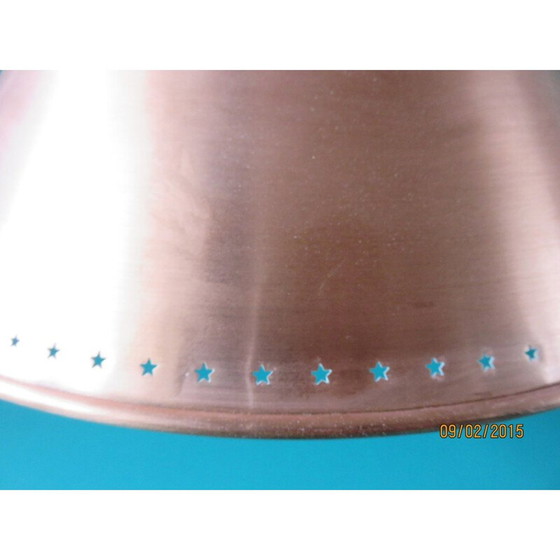 Image 1 of Lampe suspendue vintage en cuivre, Danemark 1950