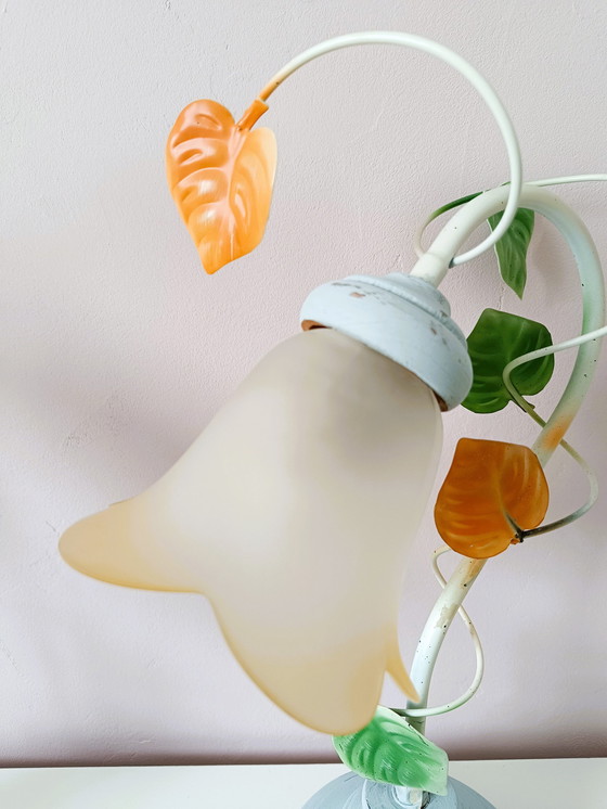 Image 1 of Paire De Lampes À Poser, Forme Tulipe