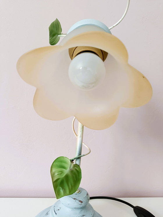 Image 1 of Paire De Lampes À Poser, Forme Tulipe