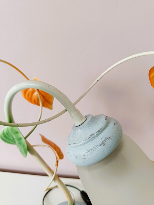 Paire De Lampes À Poser, Forme Tulipe