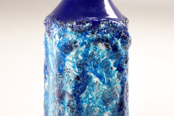 Image 1 of West Germanay Marei Capri 4103 Vase Vintage Blue