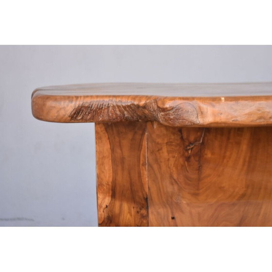 Image 1 of Bar vintage Brutaliste free form en olivier 1970