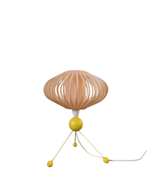 Lampe de table vintage de l'ère spatiale Sputnik Tripod (English Design)