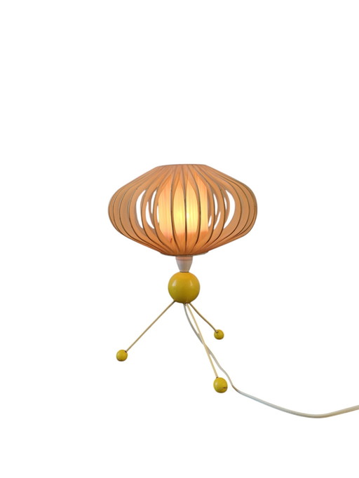 Lampe de table vintage de l'ère spatiale Sputnik Tripod (English Design)