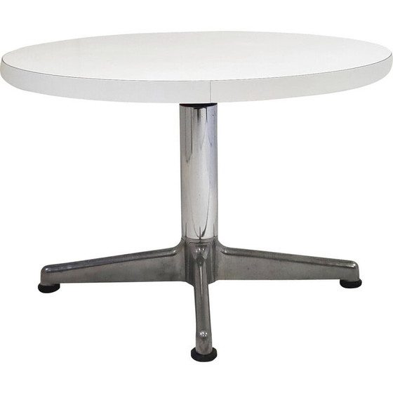 Image 1 of Table d'appoint vintage en aluminium et formica, 1960