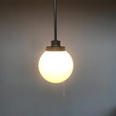 Lampe suspendue Giso avec sphère en verre