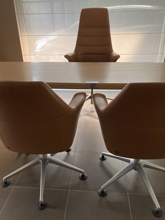 Image 1 of 2 X Sitland Of Course Manager Chair Cognac