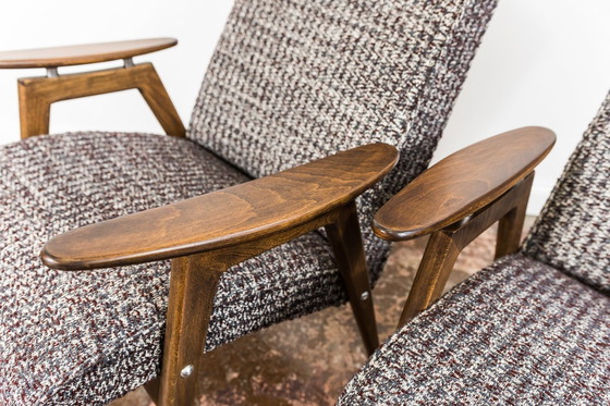 Image 1 of Paire de fauteuils par Jaroslav Šmídek ,Ton, Tchécoslovaquie, 1960's