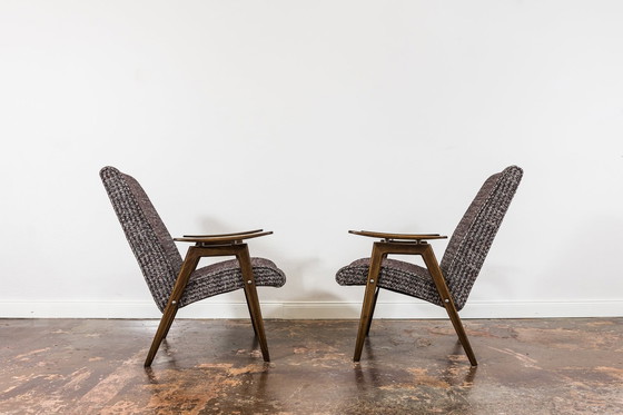 Image 1 of Paire de fauteuils par Jaroslav Šmídek ,Ton, Tchécoslovaquie, 1960's