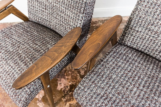 Image 1 of Paire de fauteuils par Jaroslav Šmídek ,Ton, Tchécoslovaquie, 1960's