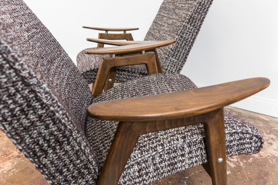 Image 1 of Paire de fauteuils par Jaroslav Šmídek ,Ton, Tchécoslovaquie, 1960's