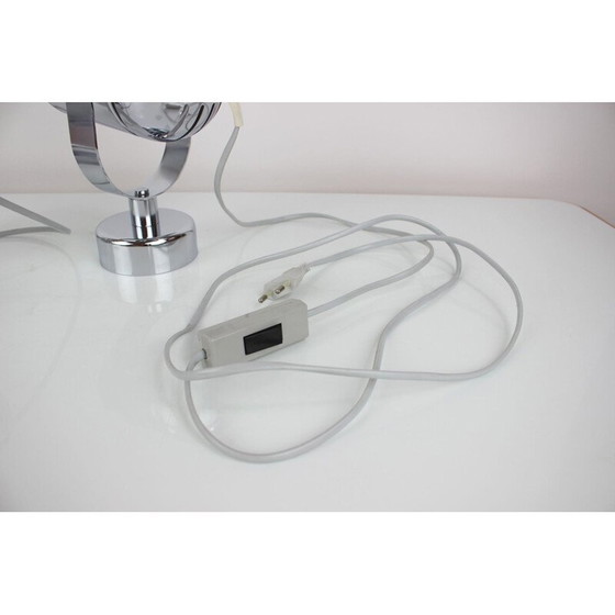 Image 1 of Paire d'appliques en métal vintage par Stanislav Indra, Tchécoslovaquie 1970