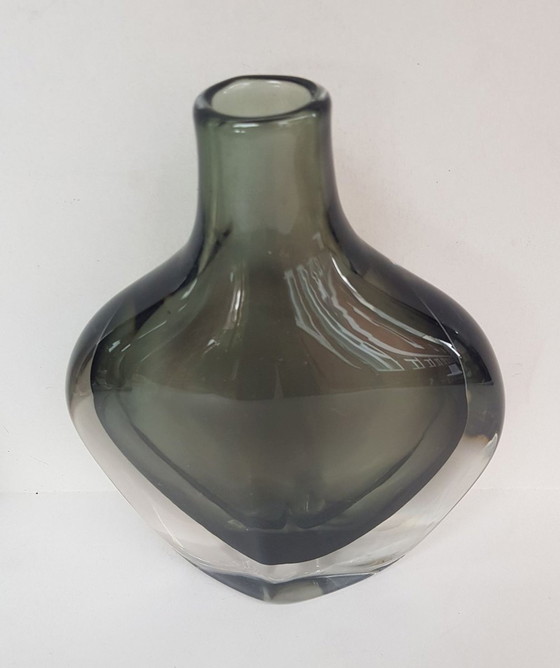 Image 1 of 3X Vases par Nils Landberg pour Orrefors, 1950S