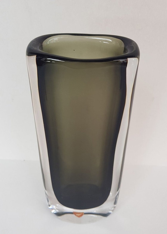 Image 1 of 3X Vases par Nils Landberg pour Orrefors, 1950S