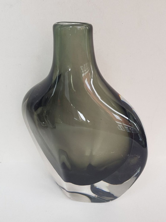 Image 1 of 3X Vases par Nils Landberg pour Orrefors, 1950S