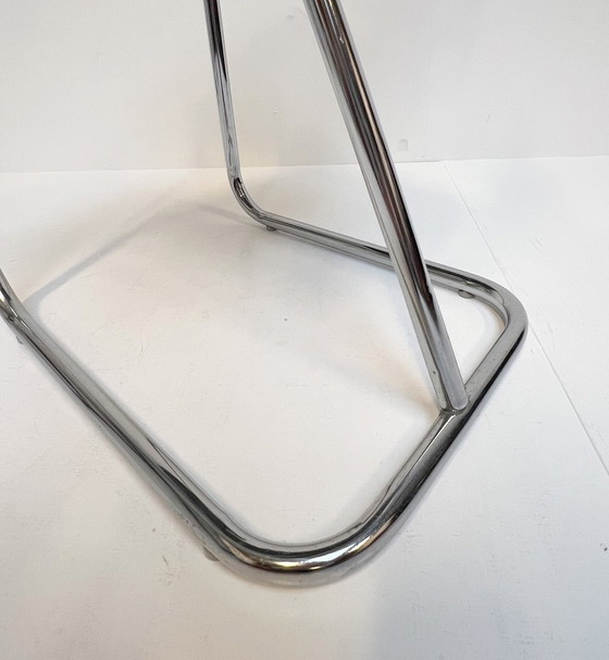 Image 1 of Ensemble de chaises design en métal de style Gispen (4), 1970's