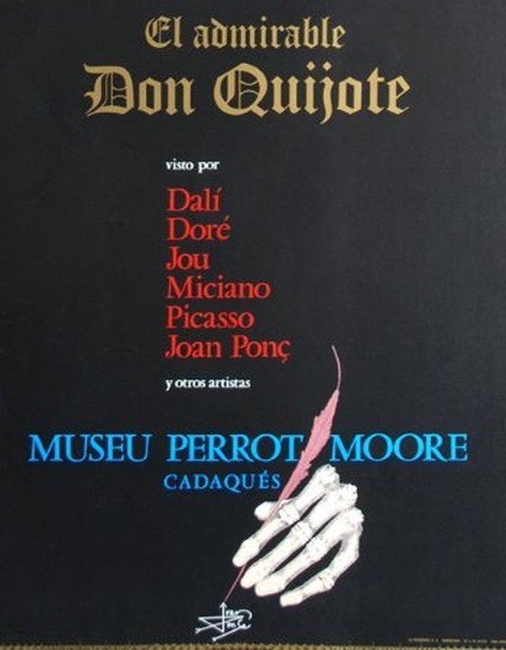 Image 1 of Joan Ponc, Don Quijote - Affiche d'exposition