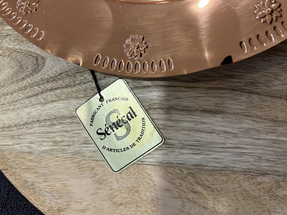 Image 1 of Assiette Sénécal Cuivre 