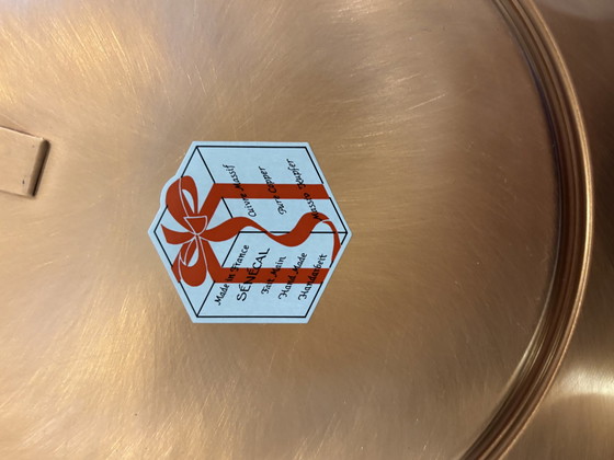 Image 1 of Assiette Sénécal Cuivre 