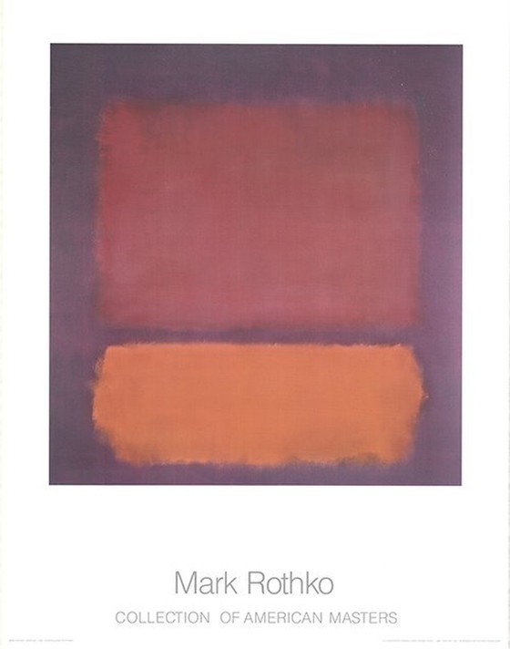 Image 1 of Mark Rothko -----Red And Blue