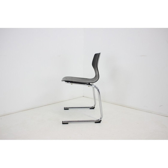 Image 1 of Chaise en bois de pagode de Mid Century par Flototto, Allemagne 1970