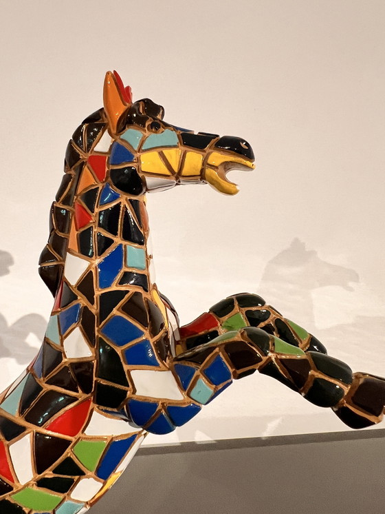 Image 1 of Figure de cheval en mosaïque