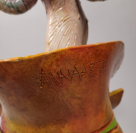 Image 1 of Sculpture "Bélier" de la main d'Anna Plonka.