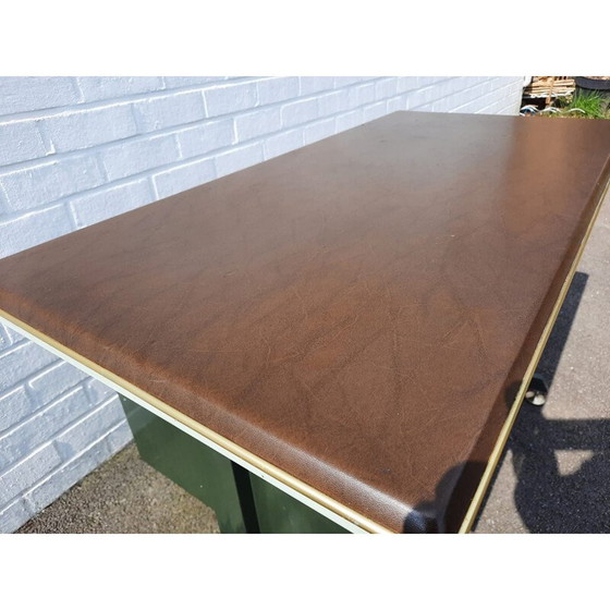 Image 1 of Ensemble bureau et chaise vintage, italien, années 1950