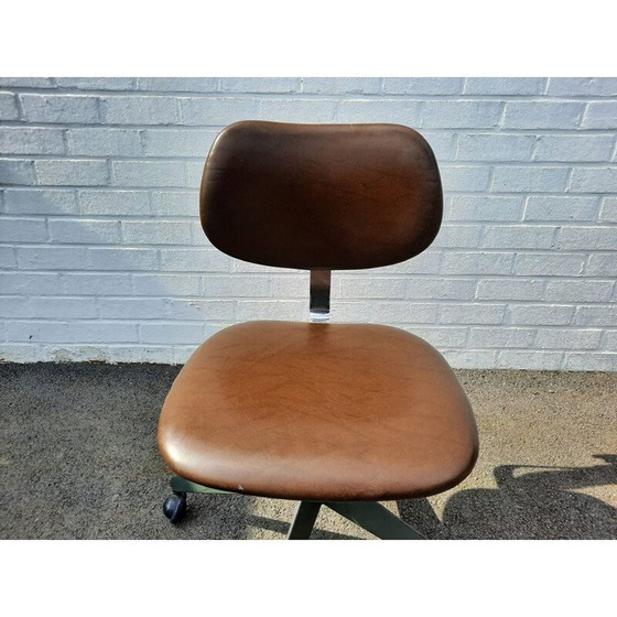 Image 1 of Ensemble bureau et chaise vintage, italien, années 1950