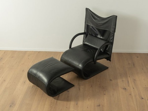 Ligne Roset Fauteuil Zen avec tabouret