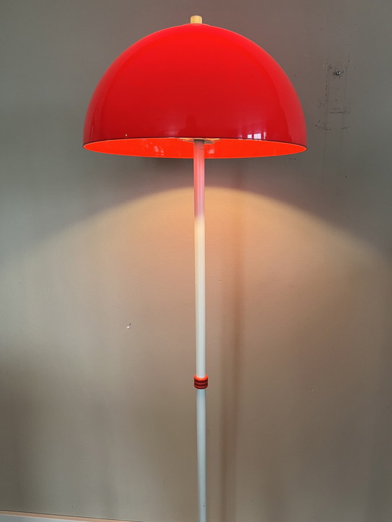 Image 1 of Lampadaire Vintage Design Space Age par Meyer, Allemagne 1970S