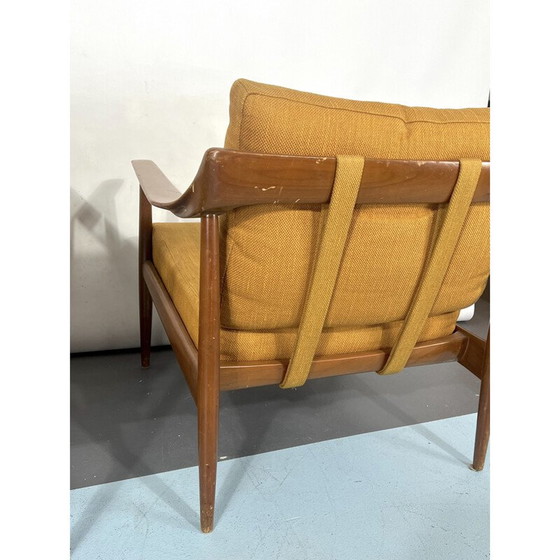 Image 1 of Paire de fauteuils vintage modèle 550 par Walter Knoll, Allemagne 1950