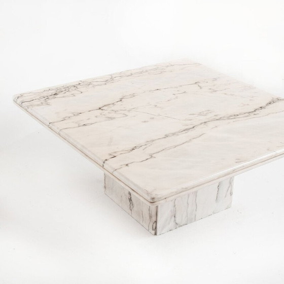 Image 1 of Table basse vintage en marbre, France 1970