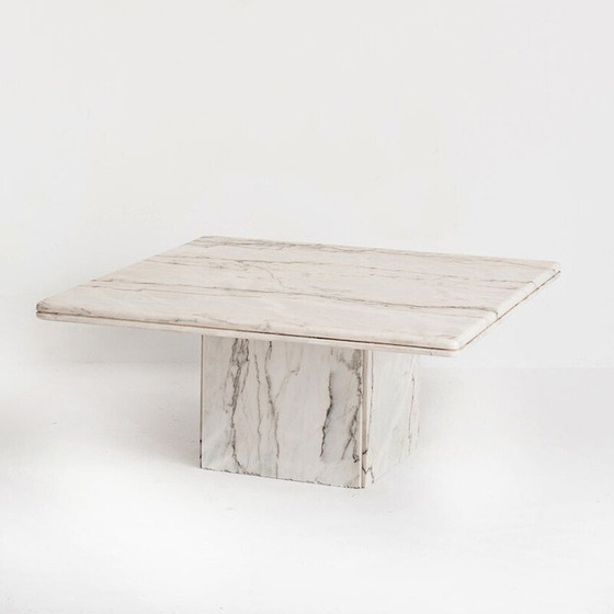 Image 1 of Table basse vintage en marbre, France 1970