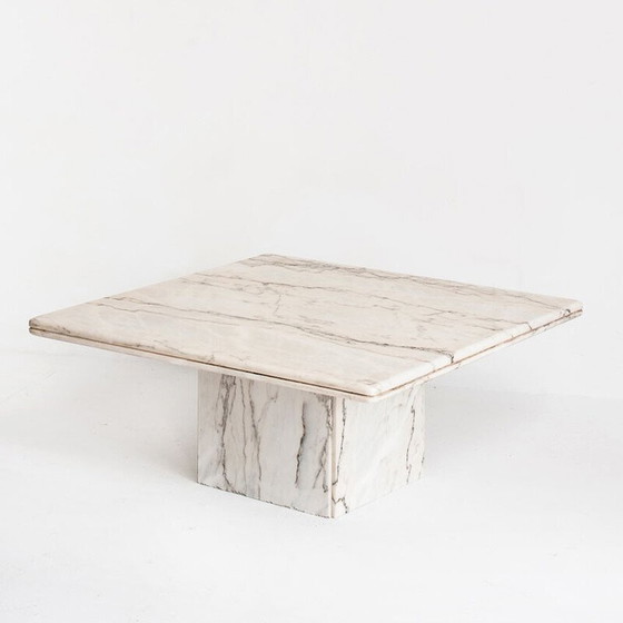 Image 1 of Table basse vintage en marbre, France 1970