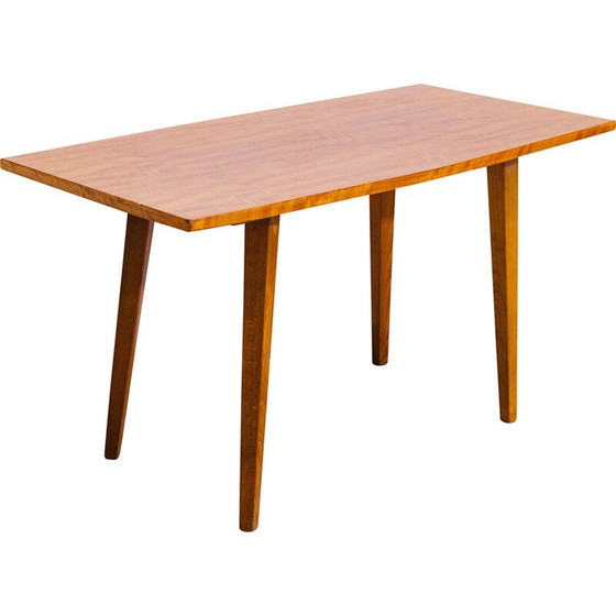 Image 1 of Table basse vintage en hêtre par František Jirák pour Tatra Nábytok, Tchécoslovaquie 1960